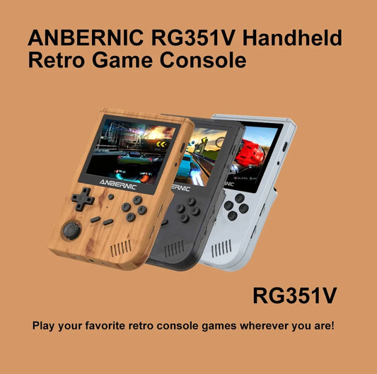 Anbernic Retro Handheld Console 3.5" IPS Linux-based retro gaming OS 64GB | iGameConsole 2026 Mid-Range | Supports GBA SNES PS1 1000+ Preloaded Games Plug and Play | Back to School Gift for Kids Adults Dad | Nostalgic Classic Gaming Childhood Memories