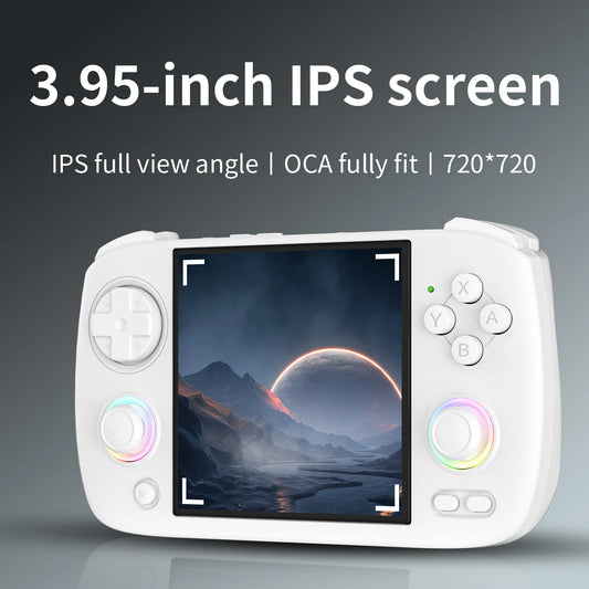 R36MAX Retro Handheld Console 3.95" IPS Linux-based retro gaming OS (ArkOS community firmware) 64GB | iGameConsole 2026 Premium | Supports GBA SNES NES PS1 N64 GBC 5000+ Preloaded Games Plug and Play
