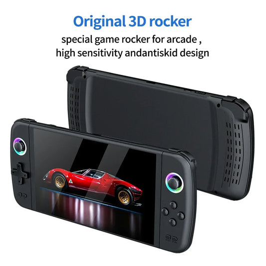 M27 Retro Handheld Console 7.0" IPS Linux-based retro gaming OS 64GB+ | iGameConsole 2026 Premium | Supports GBA SNES PS1 PSP 1000+ Preloaded Games Plug and Play | Back to School Gift for Kids Adults Dad