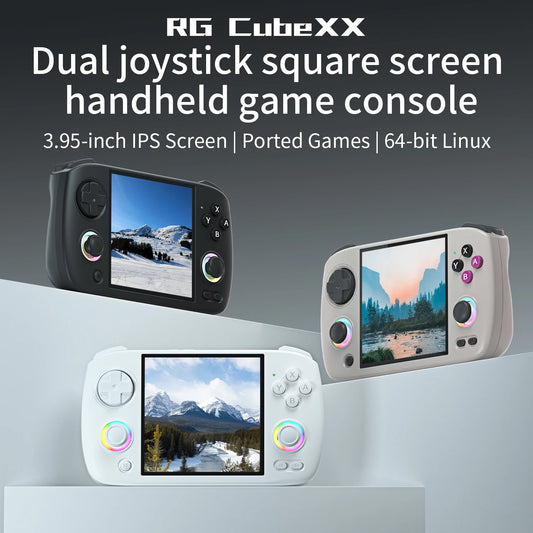 RG35XX+ Retro Handheld Console 3.5" IPS Linux-based retro gaming OS (muOS community firmware) 64GB | iGameConsole 2026 Premium | Supports GBA SNES NES PS1 5000+ Preloaded Games Plug and Play | Back to School Gift for Kids Adults Dad