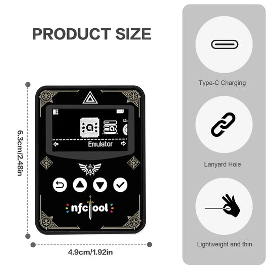 iGameConsole iGameConsole NFCTOOL Charging Cable 2026 | Compatible iGameConsole NFCTOOL Retro Handheld Console Accessory | USB-C Fast Charge Compatible Retro Console Cable | Protect Your Gaming Investment Premium Quality