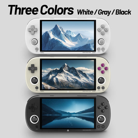TrimUISmart Retro Handheld Console Linux-based retro gaming OS (CrossMix community firmware) 64GB | iGameConsole 2026 Premium | Supports GBA SNES PS1 13000+ Preloaded Games Plug and Play | Back to School Gift for Kids Adults Dad