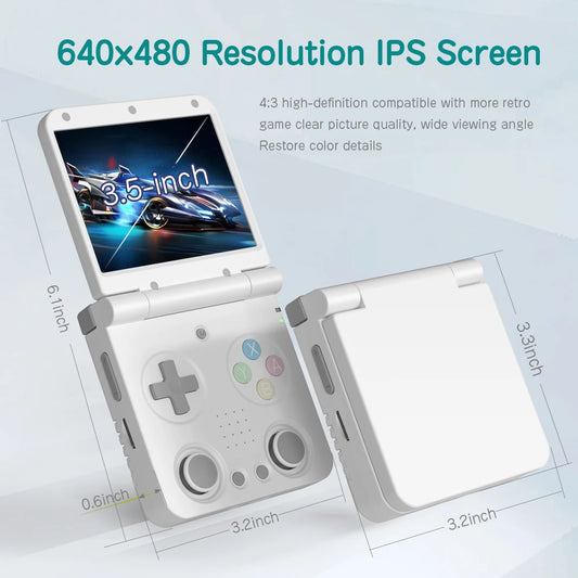 MIYOO Retro Handheld Console 2.8" IPS Linux-based retro gaming OS 64GB | iGameConsole 2026 Premium | Supports GBA SNES PS1 1000+ Preloaded Games Plug and Play | Back to School Gift for Retro Gamers Adults Collectors