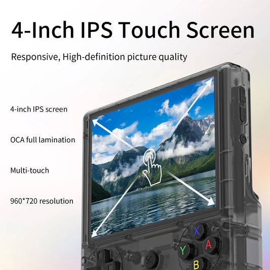 Anbernic Retro Handheld Console 4" IPS Linux-based retro gaming OS 64GB | iGameConsole 2026 Flagship | Supports GBA SNES PS1 1000+ Preloaded Games Plug and Play | Back to School Gift for Kids Adults Dad | Nostalgic Classic Gaming Childhood Memories