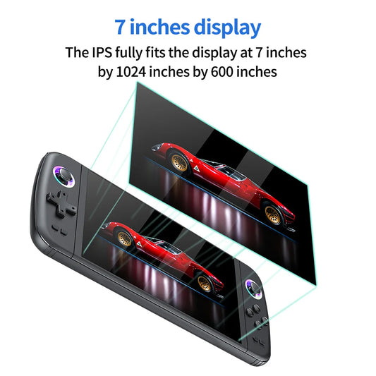 M27 Retro Handheld Console 7" IPS Linux-based retro gaming OS 64GB+ | iGameConsole 2026 Premium | Supports GBA SNES PS1 1000+ Preloaded Games Plug and Play | Back to School Gift for Kids Adults Dad | Available in Multiple Colors Styles