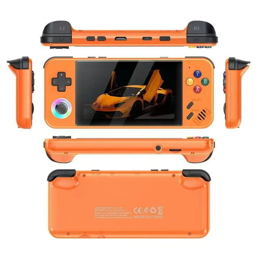 FLLBW Retro Handheld Console 4.2" IPS Linux-based retro gaming OS 64GB | iGameConsole 2026 Mid-Range | Supports GBA SNES PS1 18000+ Preloaded Games Plug and Play | Back to School Gift for Kids Adults Dad | 64GB Starter Value Edition
