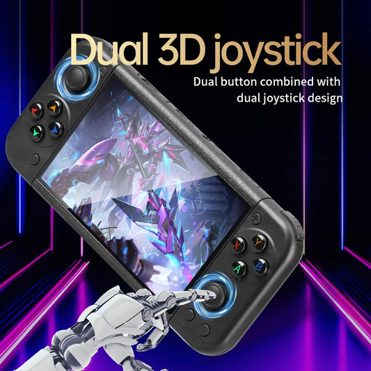 iGameConsole RG50XX Retro Handheld Console 5" IPS Linux-based retro gaming OS 64GB | iGameConsole 2026 Premium | Supports GBA SNES PS1 N64 PSP 1000+ Preloaded Games Plug and Play | Back to School Gift for Kids Adults Dad | WiFi Enabled