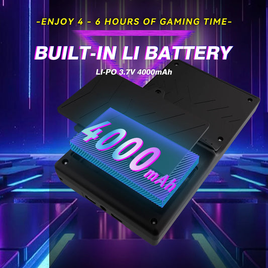 FLLBW Retro Handheld Console Linux-based retro gaming OS 64GB | iGameConsole 2026 Mid-Range | Supports GBA SNES PS1 22000+ Preloaded Games Plug and Play | Back to School Gift for Kids Adults Dad | WiFi Enabled | 64GB Starter Value Edition