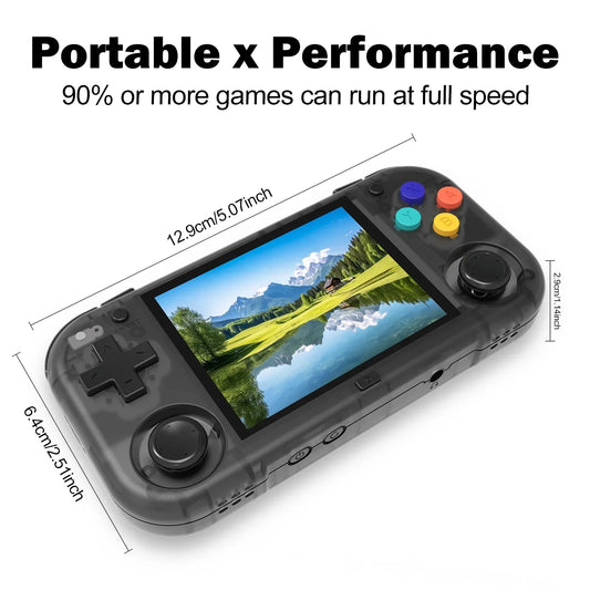 iGameConsole Ampown Retro Handheld Console Linux-based retro gaming OS 64GB | iGameConsole 2026 Mid-Range | Supports GBA SNES PS1 11000+ Preloaded Games Plug and Play | Back to School Gift for Kids Adults Dad | Nostalgic Classic Gaming Childhood Memories