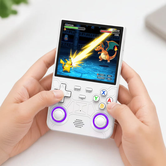 R36 Ultra Retro Handheld Console 4" IPS Linux-based retro gaming OS (ArkOS community firmware) 64G / 128G | iGameConsole 2026 Mid-Range | GBA SNES PS1 N64 PSP 15000+ / 20000+ Preloaded Games Plug and Play