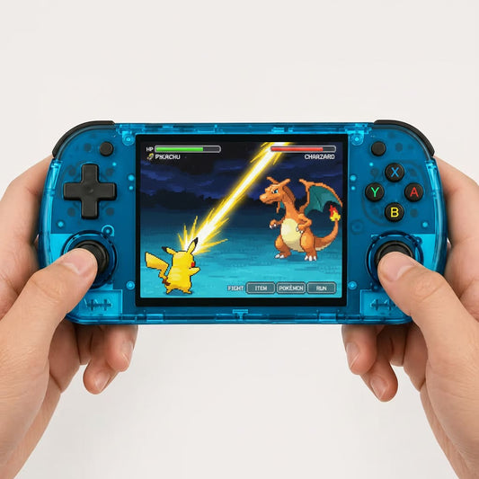 R36H Promax Retro Handheld Console 4.2" IPS Linux-based retro gaming OS (ArkOS community firmware) 64GB / 128GB | iGameConsole 2026 Mid-Range | GBA SNES PS1 N64 PSP 15000+ / 20000+ Preloaded Games Plug and Play | Back to School Gift for Retro Gamers