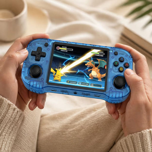 iGameConsole R46H Retro Handheld Console Linux-based retro gaming OS 64GB | iGameConsole 2026 Mid-Range | Supports GBA SNES PS1 PSP Dreamcast 1000+ Preloaded Games Plug and Play | Back to School Gift for Kids Adults Dad