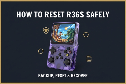 How to reset R36S safely — 2026 — backup, settings reset and recovery guide by iGameConsole