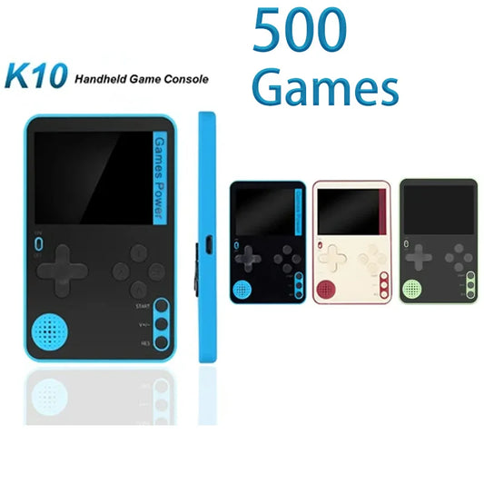 iGameConsole K10 Retro Handheld Console 2.4" IPS Linux-based retro gaming OS 64GB | iGameConsole 2026 Budget-Friendly | Supports GBA SNES PS1 1000+ Preloaded Games Plug and Play | Back to School Gift for Kids Adults Dad