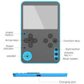 iGameConsole K10 Retro Handheld Console 2.4" IPS Linux-based retro gaming OS 64GB | iGameConsole 2026 Budget-Friendly | Supports GBA SNES PS1 1000+ Preloaded Games Plug and Play | Back to School Gift for Kids Adults Dad