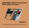 Anbernic Retro Handheld Console 3.5" IPS Linux-based retro gaming OS 64GB | iGameConsole 2026 Mid-Range | Supports GBA SNES PS1 1000+ Preloaded Games Plug and Play | Back to School Gift for Kids Adults Dad | Nostalgic Classic Gaming Childhood Memories