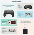 iGameConsole 8BitDo Retro Handheld Console Linux-based retro gaming OS 64GB | iGameConsole 2026 Premium | Supports GBA SNES PS1 1000+ Preloaded Games Plug and Play | Back to School Gift for Kids Adults Dad
