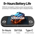 TrimUISmartPro Retro Handheld Console 4.96" IPS Linux-based retro gaming OS (CrossMix community firmware) 64GB | iGameConsole 2026 Flagship | Supports GBA SNES PS1 N64 13000+ Preloaded Games Plug and Play