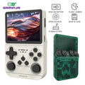 GameinjaANS13 Retro Handheld Console 3.5" IPS Linux-based retro gaming OS 64GB | iGameConsole 2026 Budget-Friendly | Supports GBA SNES PS1 1000+ Preloaded Games Plug and Play | Back to School Gift for Kids Adults Dad