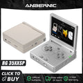 RG35XX+ Retro Handheld Console 3.5" IPS Linux-based retro gaming OS (muOS community firmware) 64GB | iGameConsole 2026 Premium | Supports GBA SNES PS1 1000+ Preloaded Games Plug and Play | Back to School Gift for Kids Adults Dad