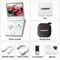 MiyooMini+ Retro Handheld Console 2.8" IPS Linux-based retro gaming OS (OnionOS community firmware) 64GB | iGameConsole 2026 Premium | Supports GBA SNES PS1 1000+ Preloaded Games Plug and Play | Back to School Gift for Retro Gamers Adults Collectors