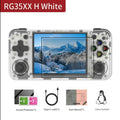 RG35XX+ Retro Handheld Console 3.5" IPS Linux-based retro gaming OS (muOS community firmware) 64GB | iGameConsole 2026 Premium | Supports GBA SNES PS1 PSP NDS MAME 10171+ Preloaded Games Plug and Play | Back to School Gift for Kids Adults Dad