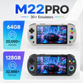 M22Pro Retro Handheld Console 5" IPS Linux-based retro gaming OS 64GB | iGameConsole 2026 Premium | Supports GBA SNES PS1 1000+ Preloaded Games Plug and Play | Back to School Gift for Kids Adults Dad | GBA SNES PS1 PSP NDS Plug and Play Ready Out of Box