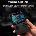 TrimUIBrick Retro Handheld Console 3.2" IPS Linux-based retro gaming OS (CrossMix community firmware) 64GB | iGameConsole 2026 Premium | Supports GBA SNES PS1 17000+ Preloaded Games Plug and Play | Back to School Gift for Kids Adults Dad