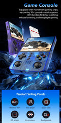 iGameConsole R40XX Retro Handheld Console 4.2" IPS Linux-based retro gaming OS 128GB | iGameConsole 2026 Premium | Supports GBA SNES PS1 1000+ Preloaded Games Plug and Play | Back to School Gift for Kids Adults Dad | WiFi Enabled