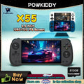 X55 Retro Handheld Console 5.5" IPS Linux-based retro gaming OS 64GB | iGameConsole 2026 Premium | Supports GBA SNES PS1 PSP 90000+ Preloaded Games Plug and Play | Back to School Gift for Kids Adults Dad | 64GB Extended Library Edition