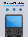 Anbernic Retro Handheld Console 3.5" IPS Linux-based retro gaming OS 64GB | iGameConsole 2026 Flagship | Supports GBA SNES PS1 1000+ Preloaded Games Plug and Play | Back to School Gift for Kids Adults Dad | WiFi Enabled