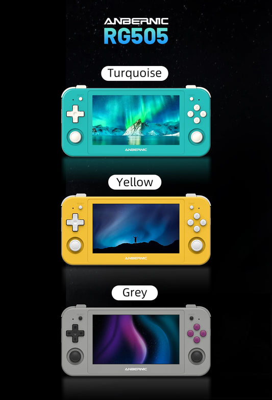 Anbernic Retro Handheld Console Linux-based retro gaming OS 64GB | iGameConsole 2026 Flagship | Supports GBA SNES PS1 PSP 1000+ Preloaded Games Plug and Play | Back to School Gift for Kids Adults Dad | WiFi Enabled