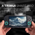 TrimUISmart Retro Handheld Console Linux-based retro gaming OS (CrossMix community firmware) 64GB | iGameConsole 2026 Premium | Supports GBA SNES PS1 13000+ Preloaded Games Plug and Play | Back to School Gift for Kids Adults Dad