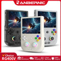 Anbernic Retro Handheld Console 4" IPS Linux-based retro gaming OS 64GB | iGameConsole 2026 Flagship | Supports GBA SNES PS1 8000+ Preloaded Games Plug and Play | Back to School Gift for Kids Adults Dad | WiFi Enabled