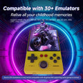 FLLBW Retro Handheld Console 4.0" IPS Linux-based retro gaming OS 128GB | iGameConsole 2026 Mid-Range | Supports GBA SNES PS1 22000+ Preloaded Games Plug and Play | Back to School Gift for Kids Adults Dad | 128GB Starter Value Edition