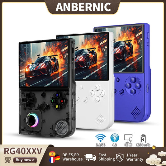 RG40XX Retro Handheld Console Linux-based retro gaming OS (muOS community firmware) 32GB+ | iGameConsole 2026 Flagship | Supports GBA SNES PS1 5000+ Preloaded Games Plug and Play | Back to School Gift for Retro Gamers Adults Collectors