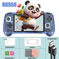 Anbernic Retro Handheld Console 5.48" IPS Linux-based retro gaming OS 64GB | iGameConsole 2026 Flagship | Supports GBA SNES PS1 PSP 80000+ Preloaded Games Plug and Play | Back to School Gift for Kids Adults Dad | WiFi Enabled