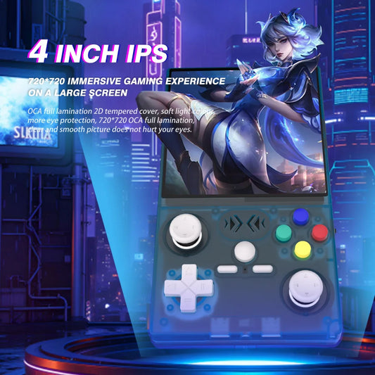 FLLBW Retro Handheld Console Linux-based retro gaming OS 64GB | iGameConsole 2026 Mid-Range | Supports GBA SNES PS1 22000+ Preloaded Games Plug and Play | Back to School Gift for Kids Adults Dad | WiFi Enabled | 64GB Starter Value Edition