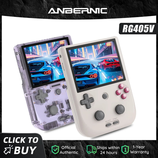 Anbernic Retro Handheld Console Linux-based retro gaming OS 64GB | iGameConsole 2026 Flagship | Supports GBA SNES PS1 1000+ Preloaded Games Plug and Play | Back to School Gift for Kids Adults Dad | GBA SNES NES N64 Arcade Plug and Play Ready Out of Box