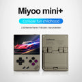 MiyooMini+ Retro Handheld Console 3.5" IPS Linux-based retro gaming OS (OnionOS community firmware) 64GB | iGameConsole 2026 Premium | Supports GBA SNES PS1 20000+ Preloaded Games Plug and Play | Back to School Gift for Retro Gamers Adults Collectors