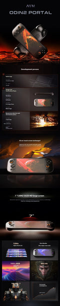 iGameConsole AYN Retro Handheld Console 7" IPS Linux-based retro gaming OS 64GB | iGameConsole 2026 Flagship | Supports GBA SNES PS1 PSP 35000+ Preloaded Games Plug and Play | Back to School Gift for Kids Adults Dad