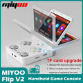 MiyooFlip Retro Handheld Console Linux-based retro gaming OS 64GB | iGameConsole 2026 Premium | Supports GBA SNES PS1 N64 PSP DS Preloaded Games Plug and Play | Back to School Gift for Retro Gamers Adults Collectors | Offline Single Player Gaming
