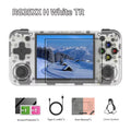 RG35XX+ Retro Handheld Console 3.5" IPS Linux-based retro gaming OS (muOS community firmware) 64GB | iGameConsole 2026 Premium | Supports GBA SNES PS1 PSP NDS MAME 11000+ Preloaded Games Plug and Play | Back to School Gift for Kids Adults Dad