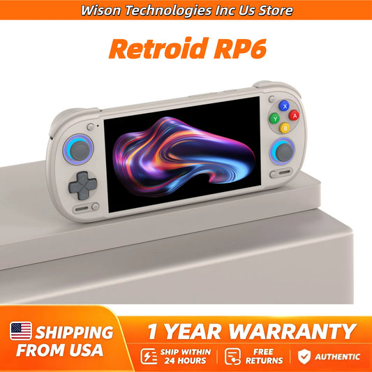 Retroid Retro Handheld Console 5.5" IPS Android retro handheld 64GB | iGameConsole 2026 Flagship | Supports GBA SNES PS1 N64 PSP DS Preloaded Games Plug and Play | Back to School Gift for Retro Gamers Collectors Enthusiasts