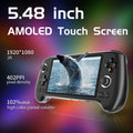 RGCube Retro Handheld Console 5.48" IPS Linux-based retro gaming OS (muOS community firmware) 64GB+ | iGameConsole 2026 Flagship | Supports GBA SNES PS1 PSP 60000+ Preloaded Games Plug and Play | Back to School Gift for Retro Gamers Adults Collectors