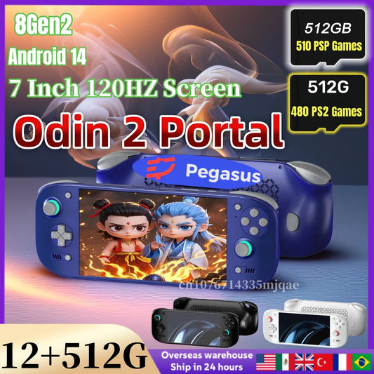 iGameConsole AYN Retro Handheld Console 7" IPS Linux-based retro gaming OS 64GB | iGameConsole 2026 Flagship | Supports GBA SNES PS1 PSP 60000+ Preloaded Games Plug and Play | Back to School Gift for Kids Adults Dad