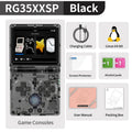 RG35XX+ Retro Handheld Console 3.5" IPS Linux-based retro gaming OS (muOS community firmware) 64GB | iGameConsole 2026 Mid-Range | Supports GBA SNES PS1 5000+ Preloaded Games Plug and Play | Back to School Gift for Kids Adults Dad