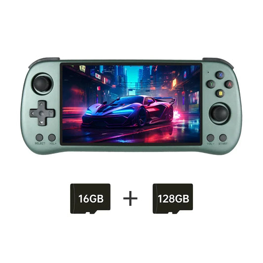 X55 Retro Handheld Console 5.5" IPS Linux-based retro gaming OS 64GB+ | iGameConsole 2026 Flagship | Supports GBA SNES PS1 1000+ Preloaded Games Plug and Play | Back to School Gift for Kids Adults Dad | 64GB+ Extended Library Edition