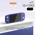 RP5 Retro Handheld Console 5.5" IPS Android retro handheld 64GB | iGameConsole 2026 Flagship | Supports GBA SNES PS1 N64 PSP DS 70000+ Preloaded Games Plug and Play | Back to School Gift for Retro Gamers Collectors Enthusiasts