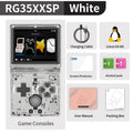 RG35XX+ Retro Handheld Console 3.5" IPS Linux-based retro gaming OS (muOS community firmware) 64GB | iGameConsole 2026 Mid-Range | Supports GBA SNES PS1 5000+ Preloaded Games Plug and Play | Back to School Gift for Kids Adults Dad